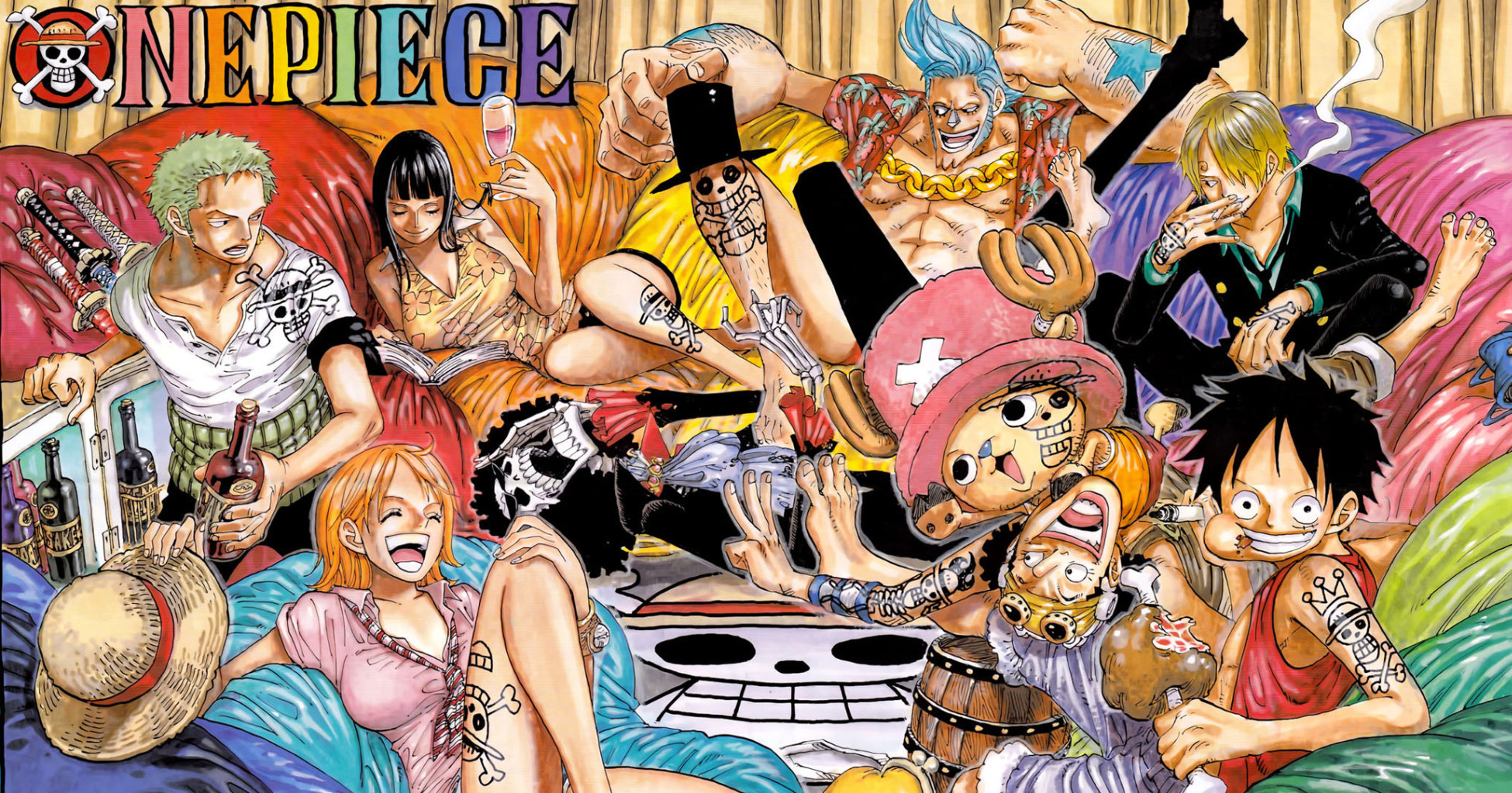 One Piece Manga Panels